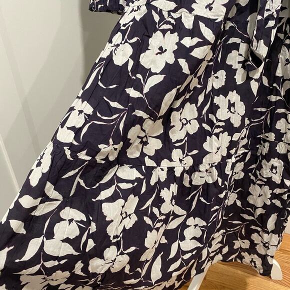 Velvet by Graham & Spencer Belted Floral Midi Dress - Picture 10 of 15